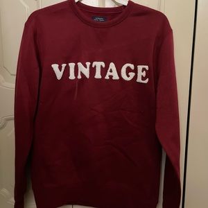 Men’s Red round neck sweater